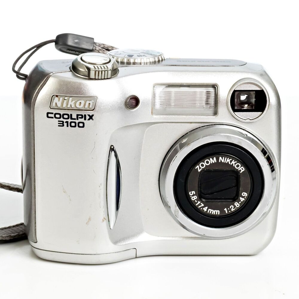 Nikon Coolpix 3100 3.2 Megapixel Digital Camera 3x Zoom TESTED Works - Picture 2 of 7